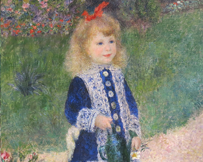 a girl with a watering can renoir national gallery of art washington dc